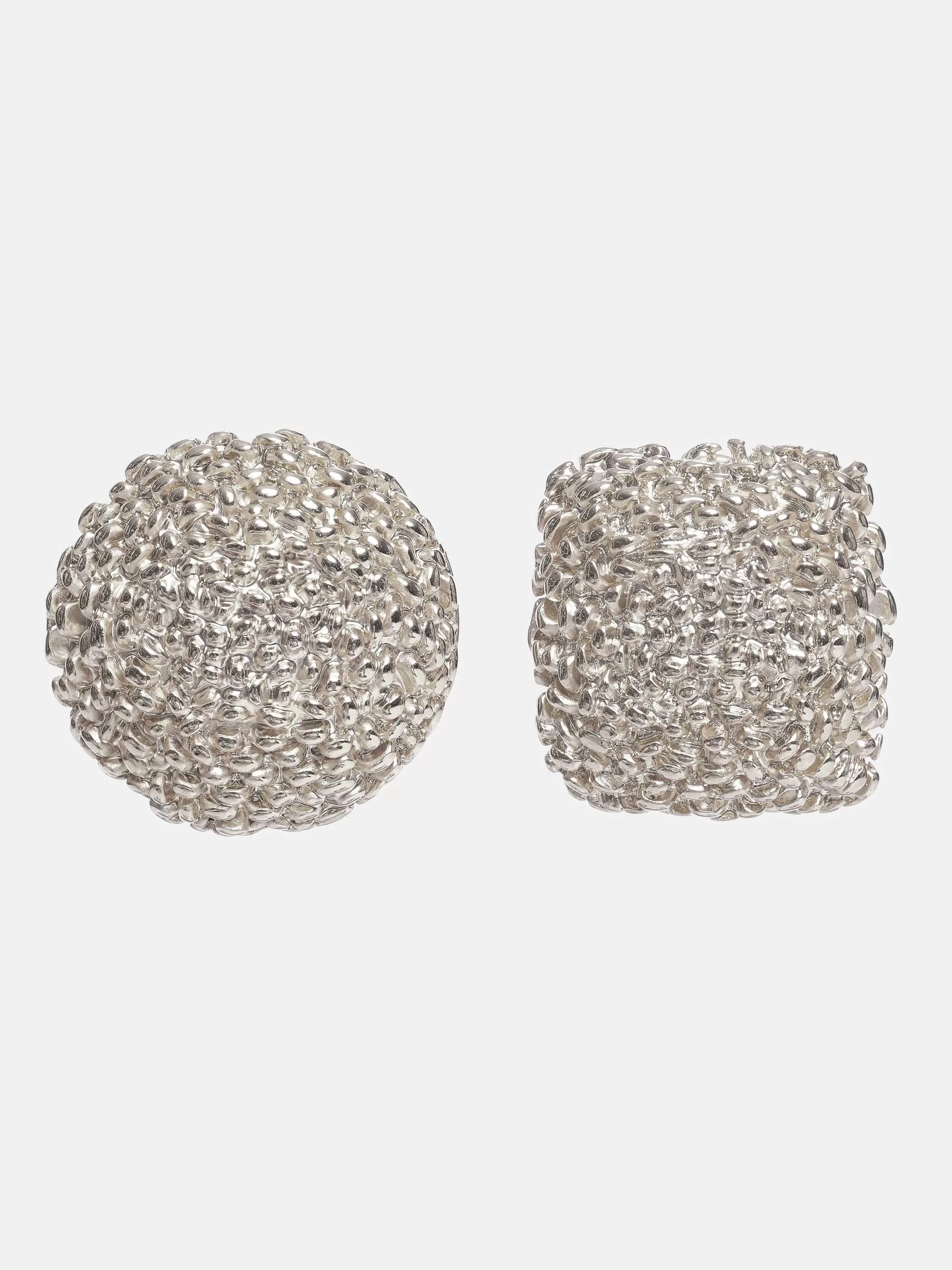 Source Unknown Boucles D'Oreilles Depareillees, Argent Clearance