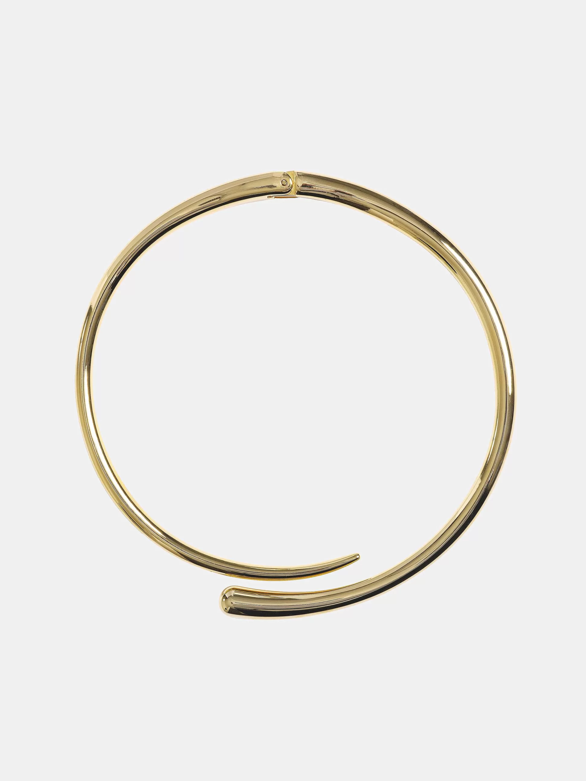 Source Unknown Collier Ras Du Cou, Dore New