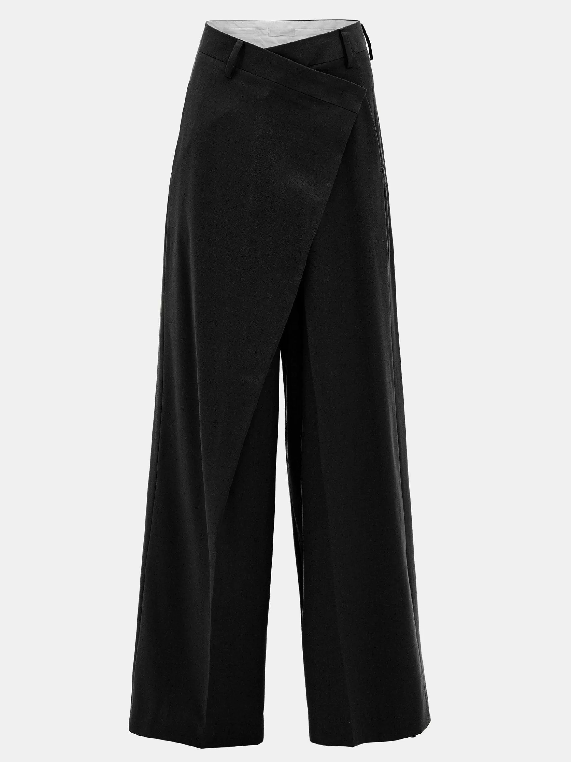 Source Unknown Pantalon Croise Rennert, Noir Sale