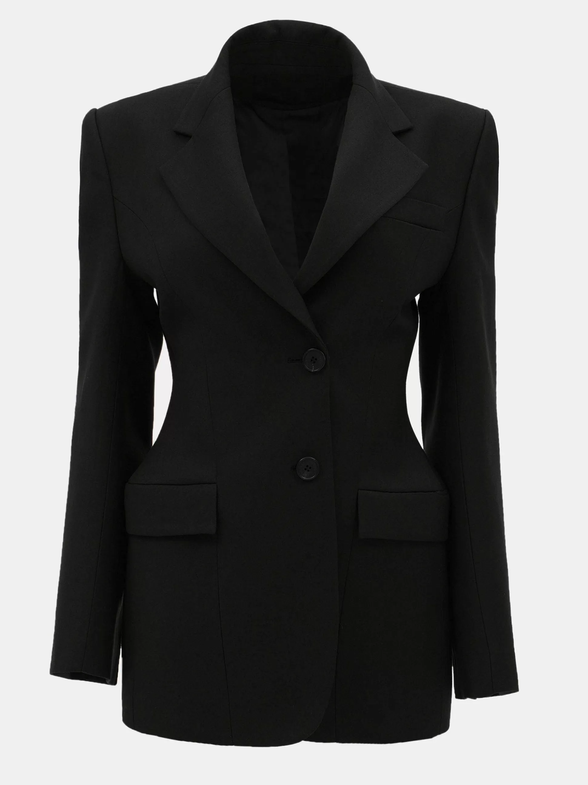 Source Unknown Poldo Sablier Blazer, Noir Store