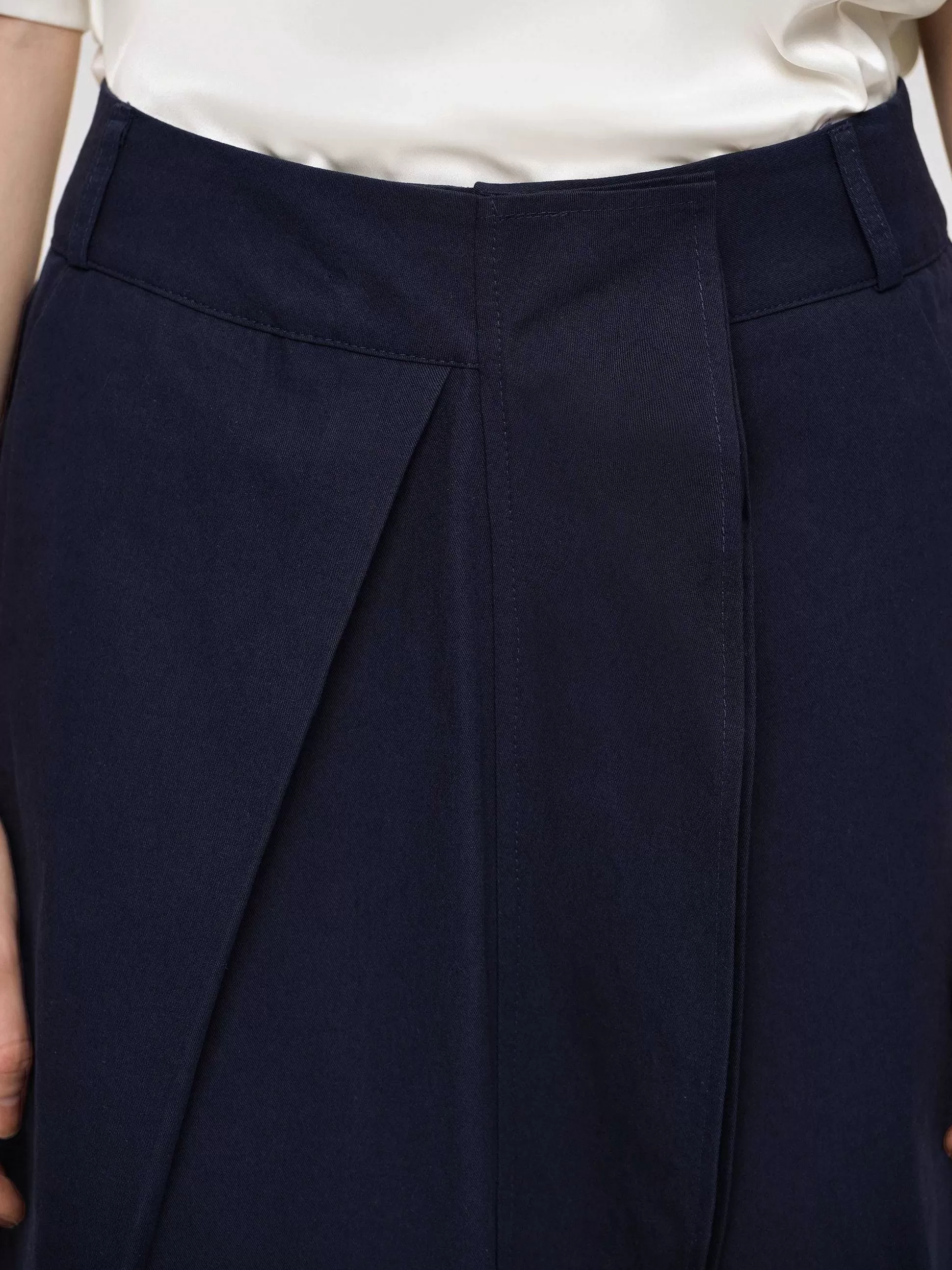 Source Unknown Short Enveloppe En Coton, Bleu Marine Cheap
