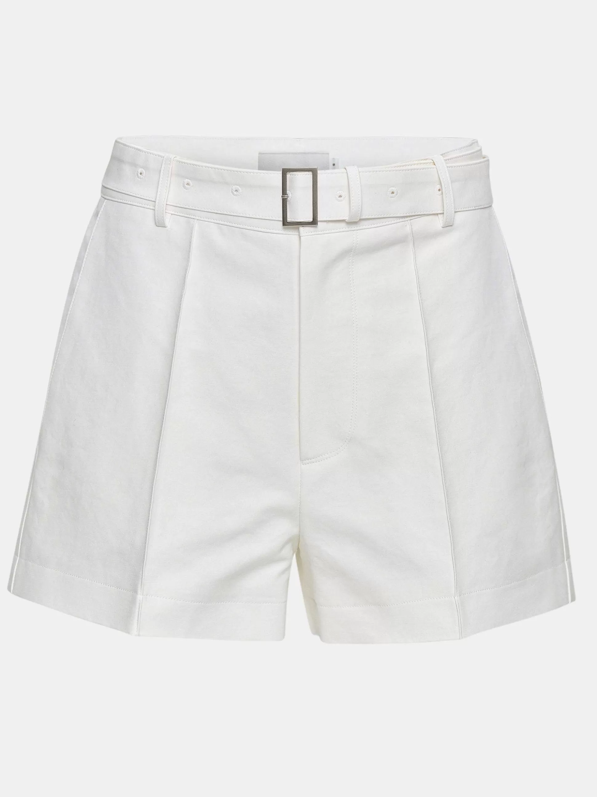 Source Unknown Short Large Avec Ceinture, Blanc Outlet