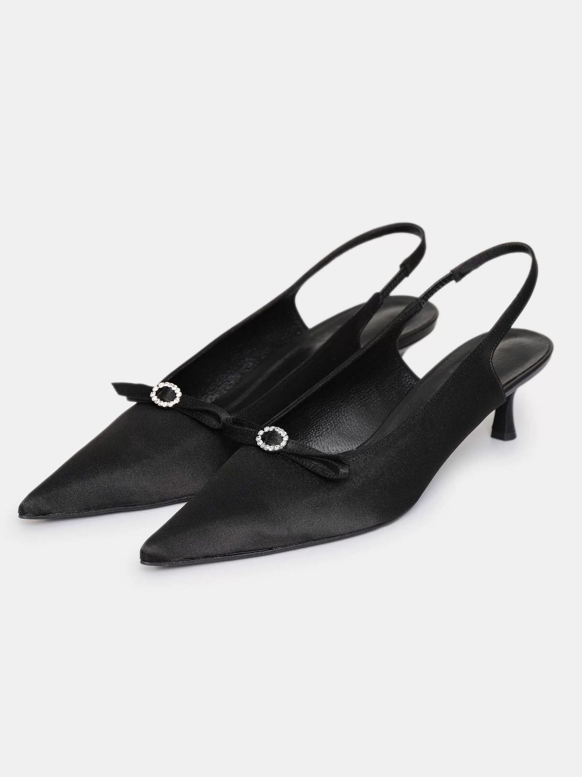 Source Unknown Sifua Sandales A Bride Arriere Avec Boucle Sur Le Devant, Noir Store