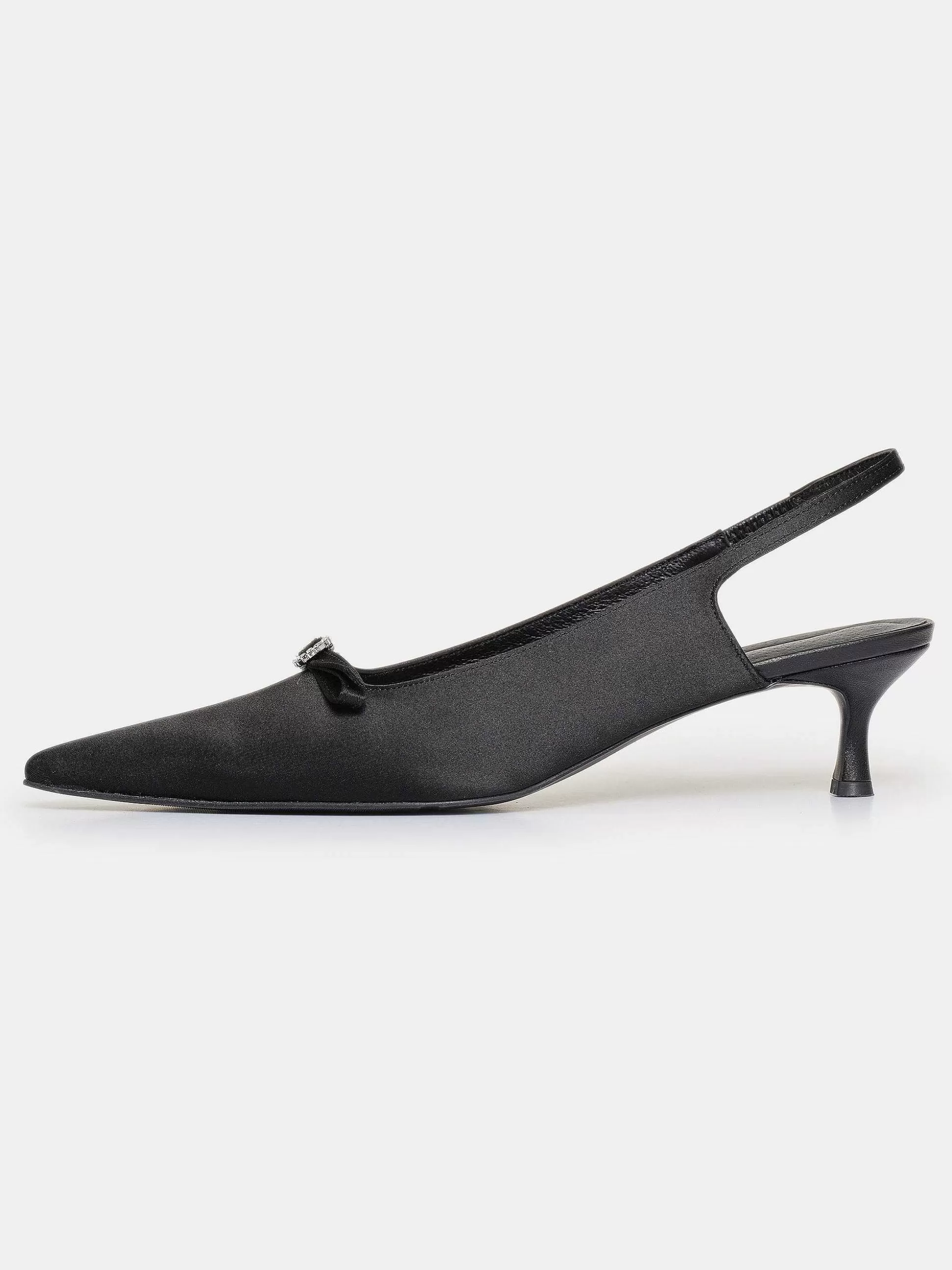 Source Unknown Sifua Sandales A Bride Arriere Avec Boucle Sur Le Devant, Noir Store