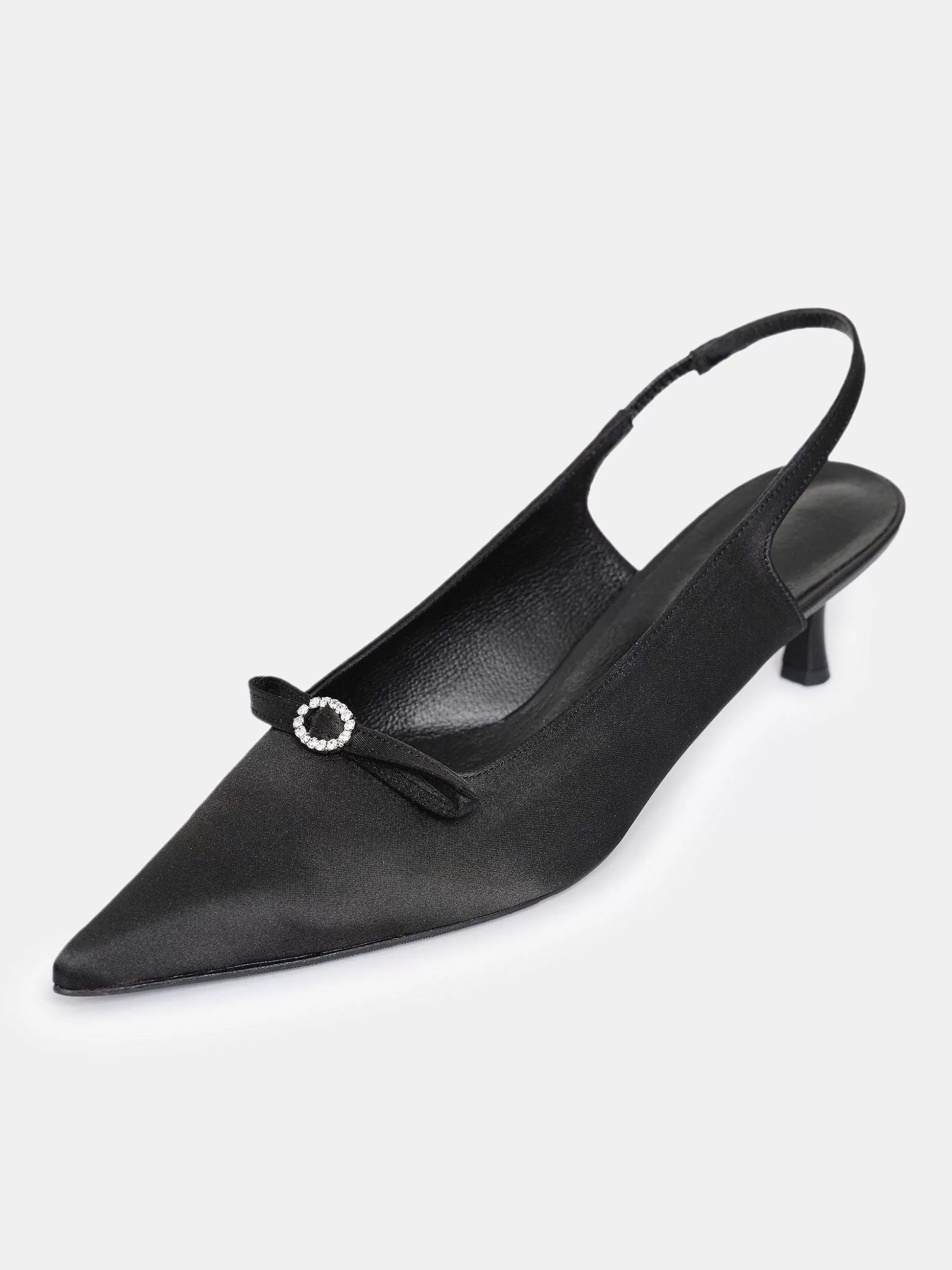 Source Unknown Sifua Sandales A Bride Arriere Avec Boucle Sur Le Devant, Noir Store
