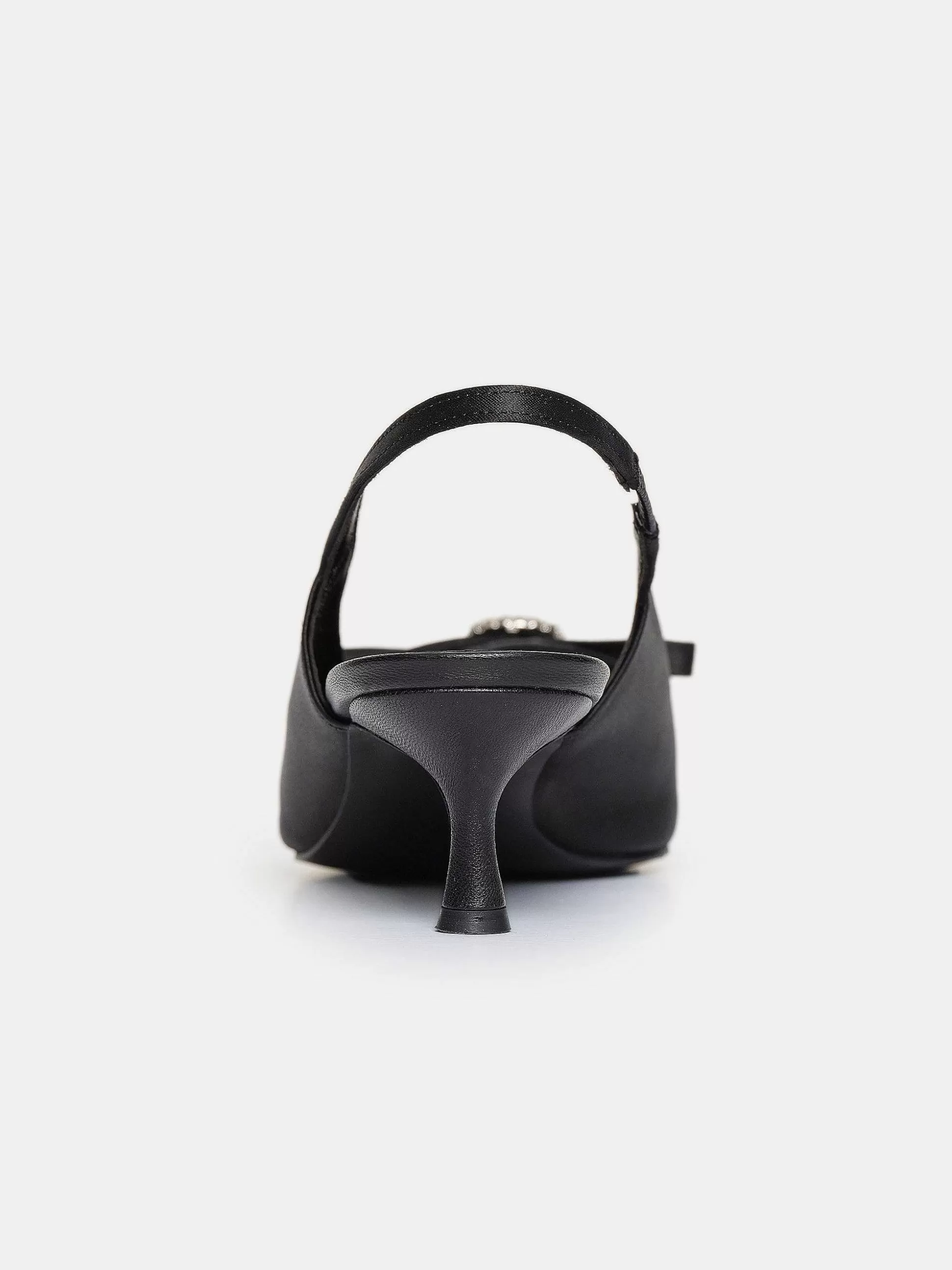 Source Unknown Sifua Sandales A Bride Arriere Avec Boucle Sur Le Devant, Noir Online